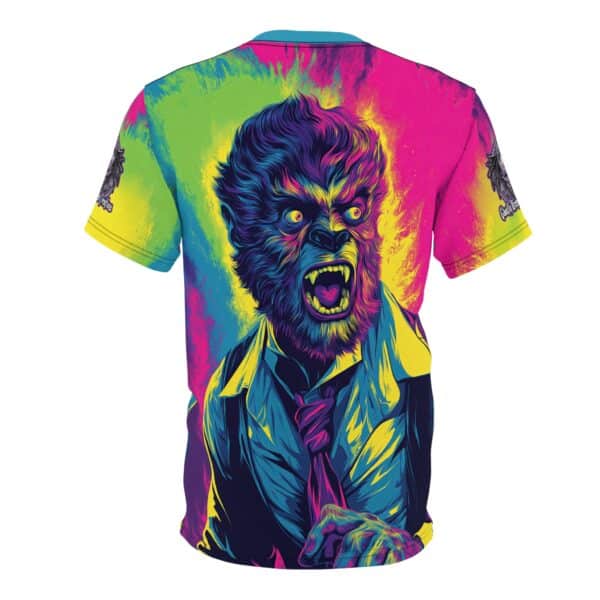 The Wolfman II Pop 60's Art Style Tee Unisex (AOP) - Image 7