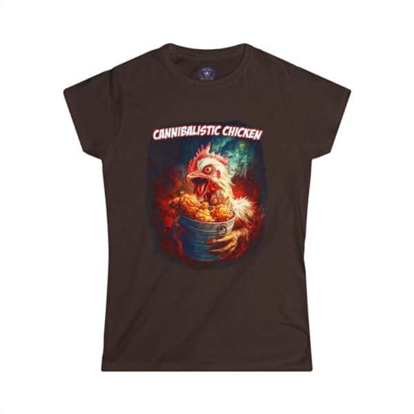 Cannibalistic Chicken (Band) Women's Softstyle Tee - Image 7