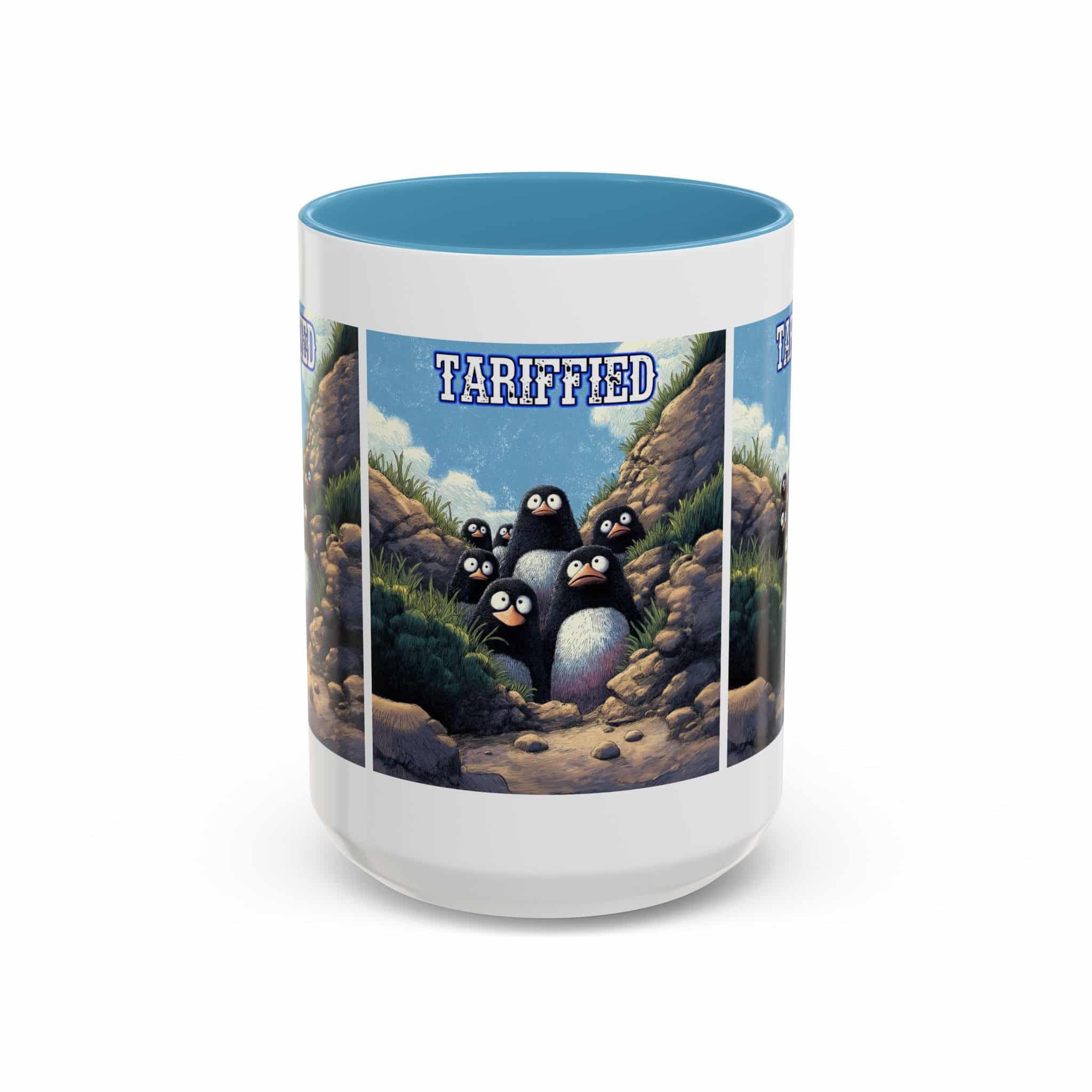 Tariffied Accent Coffee Mug (11, 15oz) - Tariff Fear Is Real - Image 37