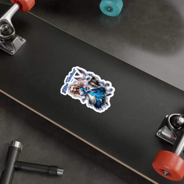 Ghastly Wicked Tales Alice Undead & White Rabbit Decal Sticker - Image 12