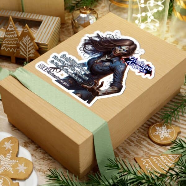 Undead Angels Zombie Police Officer Promo Style Sticker (Indoor) - Image 6