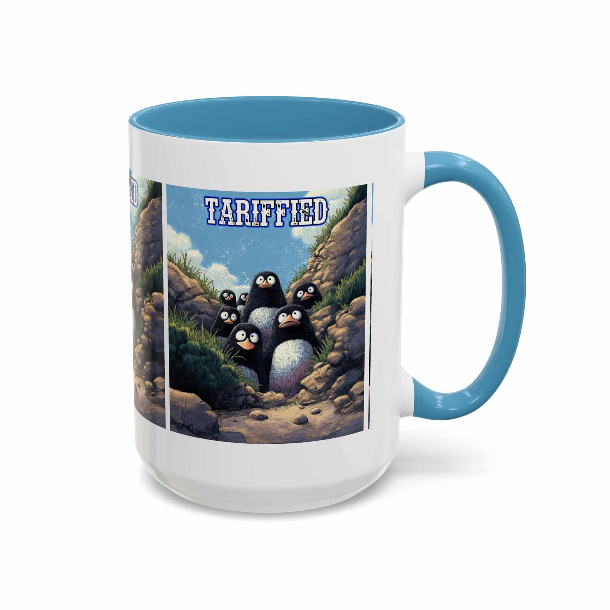 Tariffied Accent Coffee Mug (11, 15oz) - Tariff Fear Is Real - Image 38