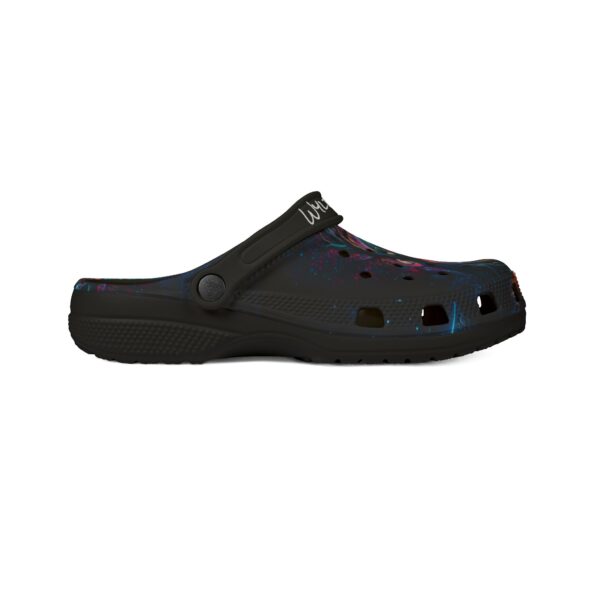 Cosmic Chameleon Design #WD-D004 By Wyldesigns - Clog Shoes - Image 7