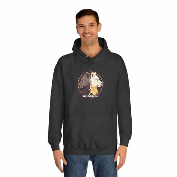 Black Panther WD-D002 By Wyldesigns Unisex College Hoodie - Image 3