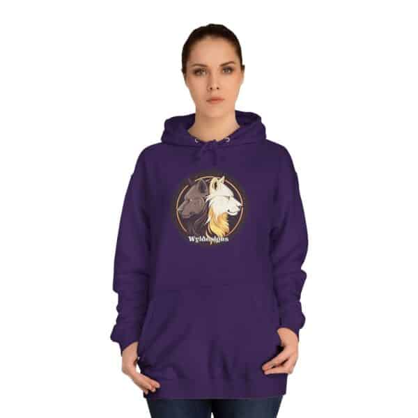 Black Panther WD-D002 By Wyldesigns Unisex College Hoodie - Image 20
