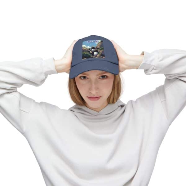 Tariffied Logo Distressed Cap - Tariff Fear Is Real - Image 7