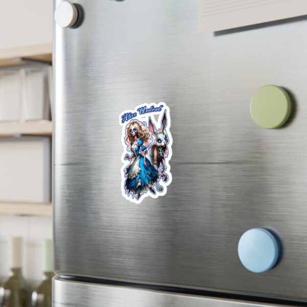 Ghastly Wicked Tales Alice Undead & White Rabbit Decal Sticker - Image 9