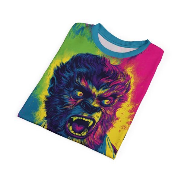 The Wolfman II Pop 60's Art Style Tee Unisex (AOP) - Image 20