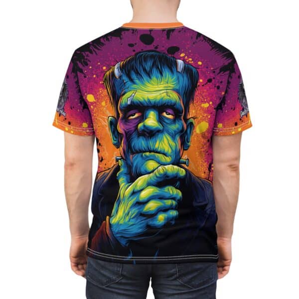 Frankenstein II Pop 60's Art Style Tee Unisex (AOP) - Image 32