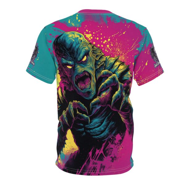 The Creature From The Deep Pop 60's Art Style Tee Unisex (AOP) - Image 28
