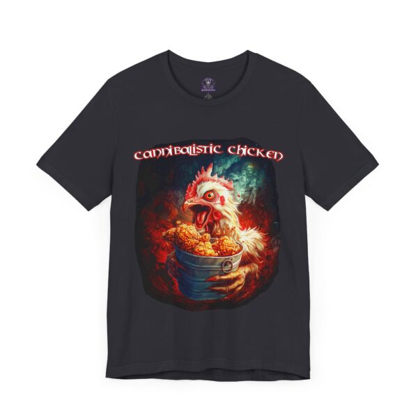 Cannibalistic Chicken Band Tee Alt Logo Font - Image 12