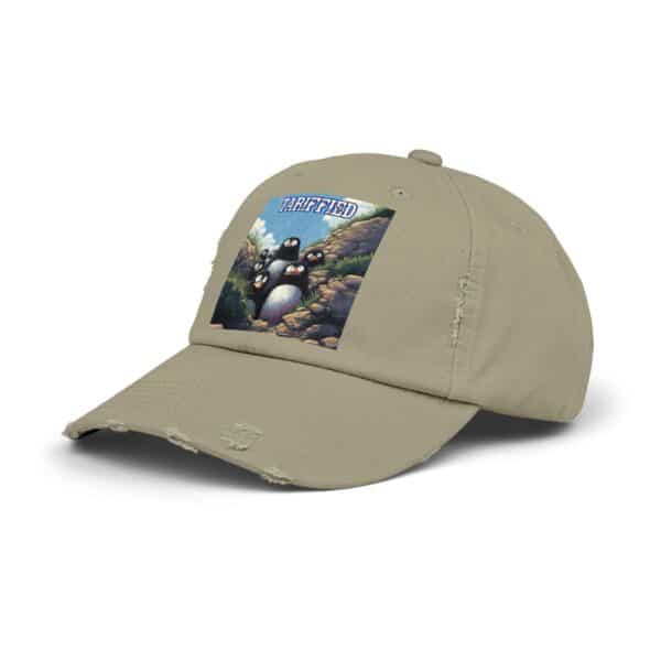 Tariffied Logo Distressed Cap - Tariff Fear Is Real - Image 30