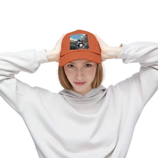 Tariffied Logo Distressed Cap - Tariff Fear Is Real - Image 14
