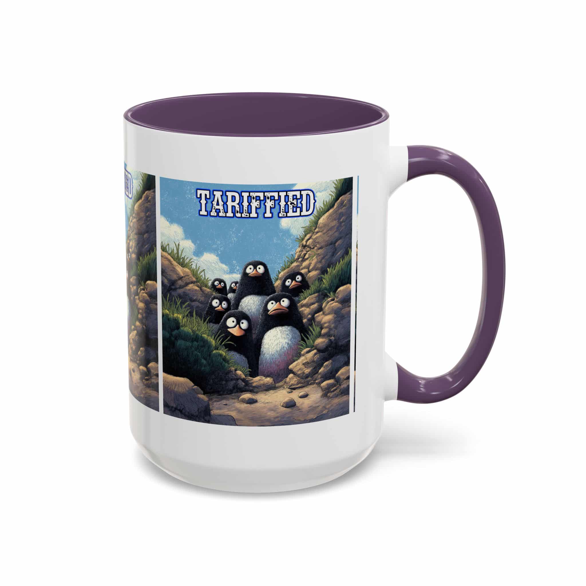 Tariffied Accent Coffee Mug (11, 15oz) - Tariff Fear Is Real - Image 58