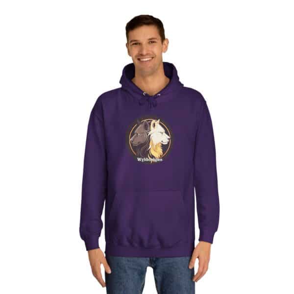 Black Panther WD-D002 By Wyldesigns Unisex College Hoodie - Image 19