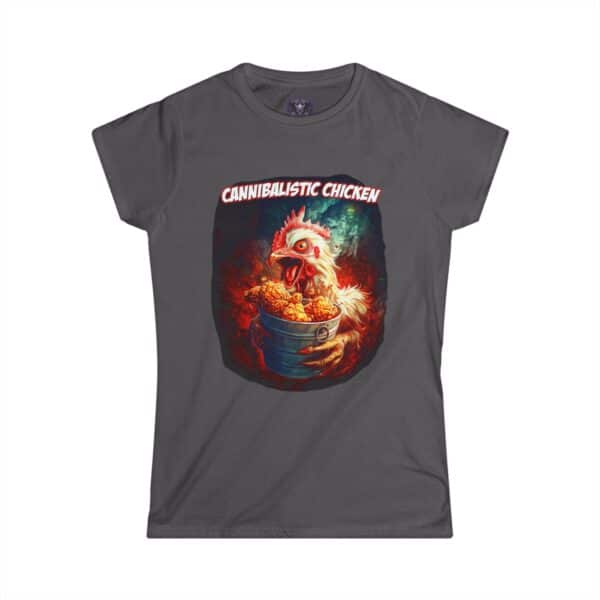 Cannibalistic Chicken (Band) Women's Softstyle Tee - Image 10