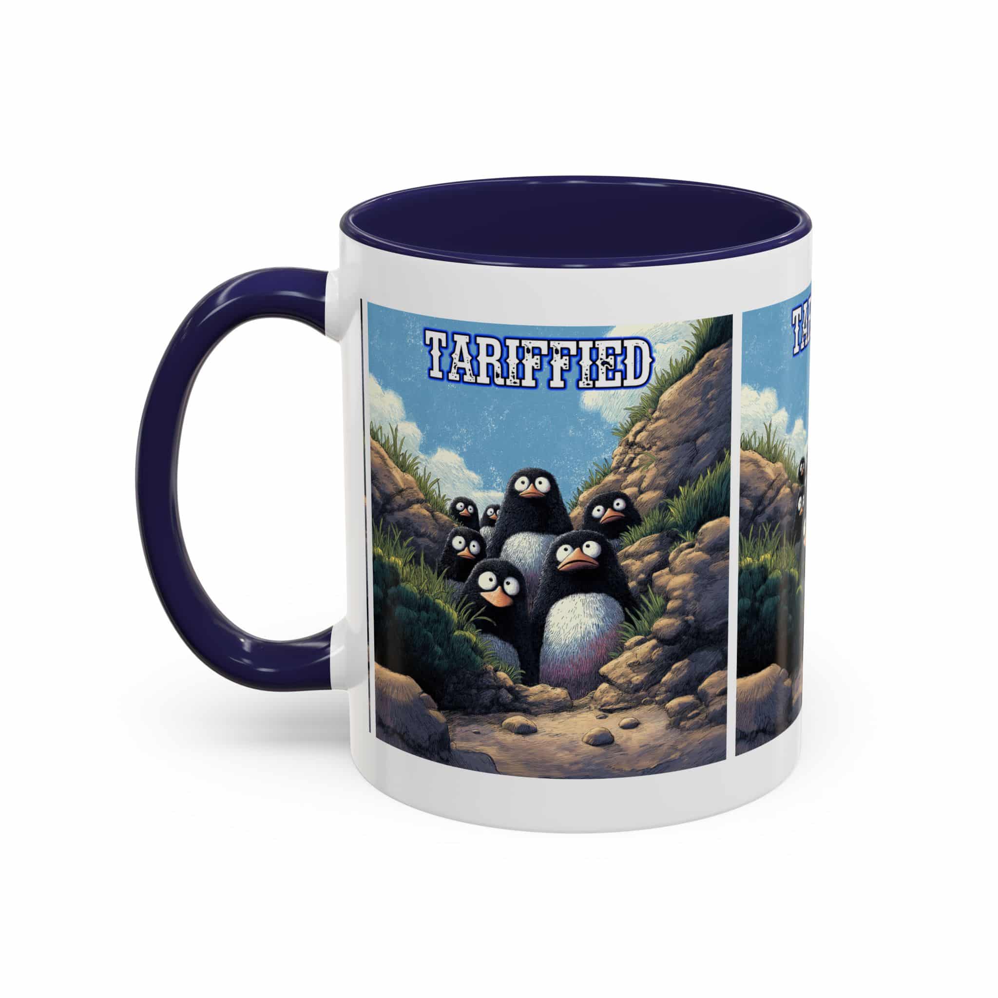 Tariffied Accent Coffee Mug (11, 15oz) - Tariff Fear Is Real - Image 7