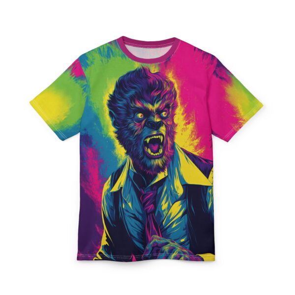 The Wolfman II Pop 60's Art Style Tee Unisex (AOP) - Image 29