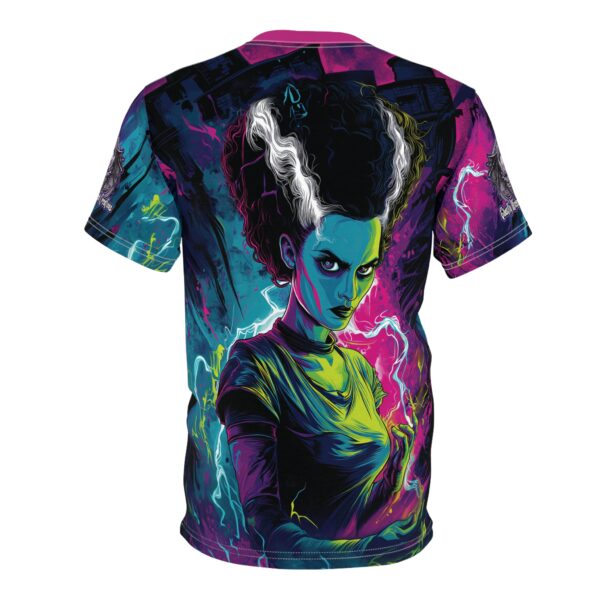 Bride Of Frankenstein Pop 60's Art Style Tee Unisex (AOP) - Image 28
