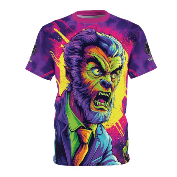 The Wolfman Pop 60's Art Style Tee Unisex (AOP) - Image 25