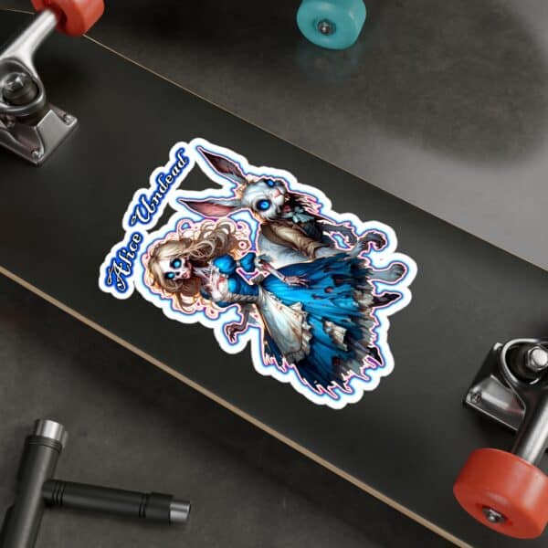 Ghastly Wicked Tales Alice Undead & White Rabbit Decal Sticker - Image 24
