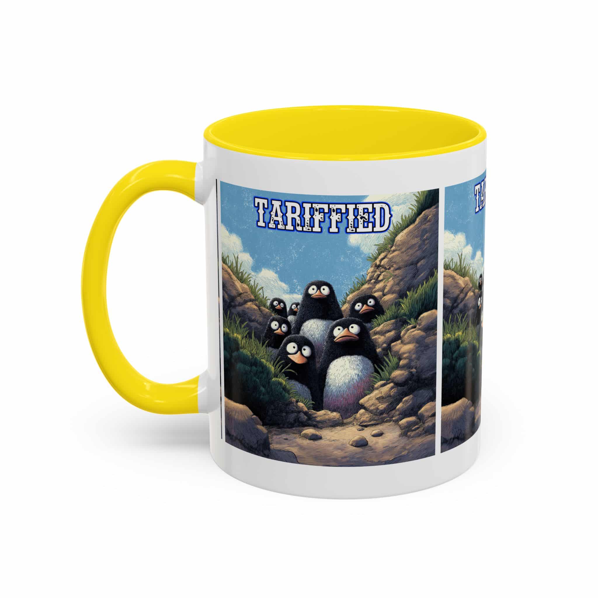 Tariffied Accent Coffee Mug (11, 15oz) - Tariff Fear Is Real - Image 51