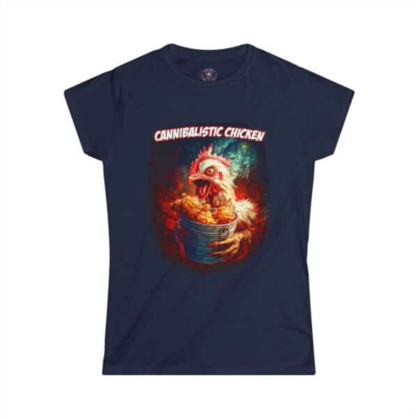 Cannibalistic Chicken (Band) Women's Softstyle Tee - Image 4