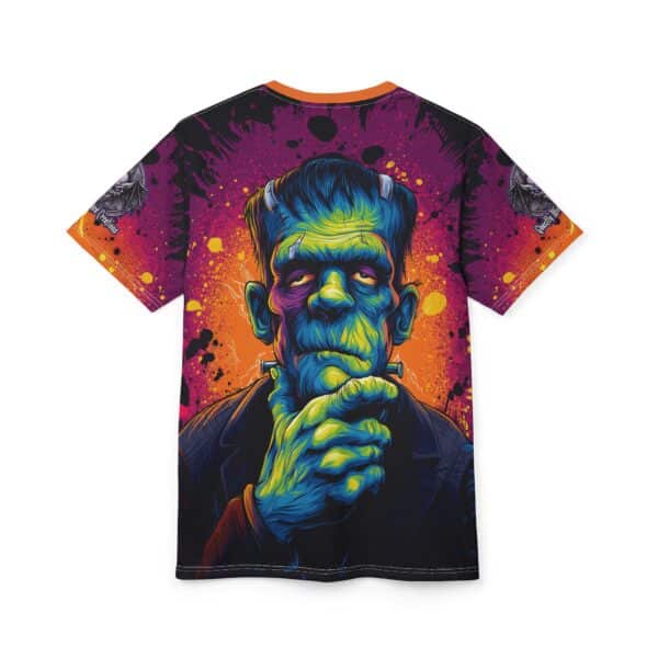 Frankenstein II Pop 60's Art Style Tee Unisex (AOP) - Image 27