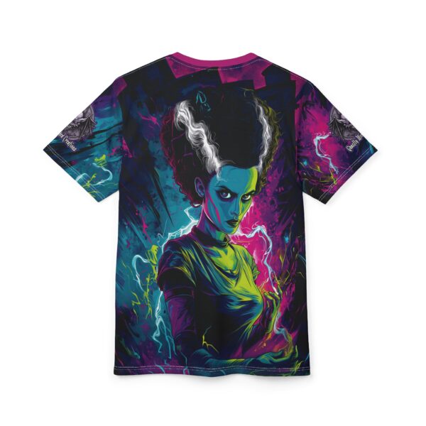 Bride Of Frankenstein Pop 60's Art Style Tee Unisex (AOP) - Image 27
