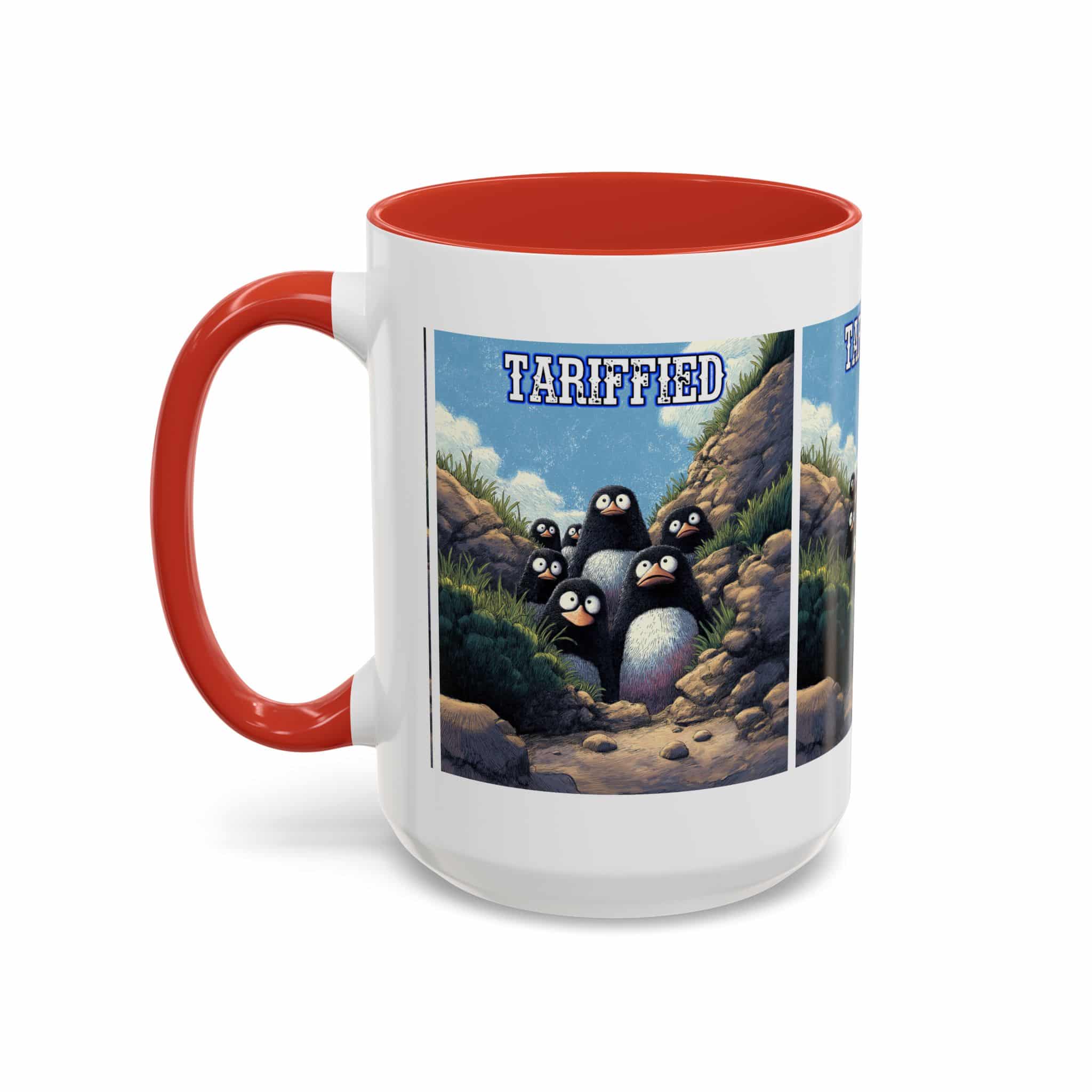 Tariffied Accent Coffee Mug (11, 15oz) - Tariff Fear Is Real - Image 35