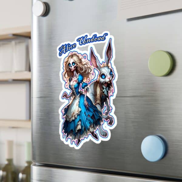 Ghastly Wicked Tales Alice Undead & White Rabbit Decal Sticker - Image 21