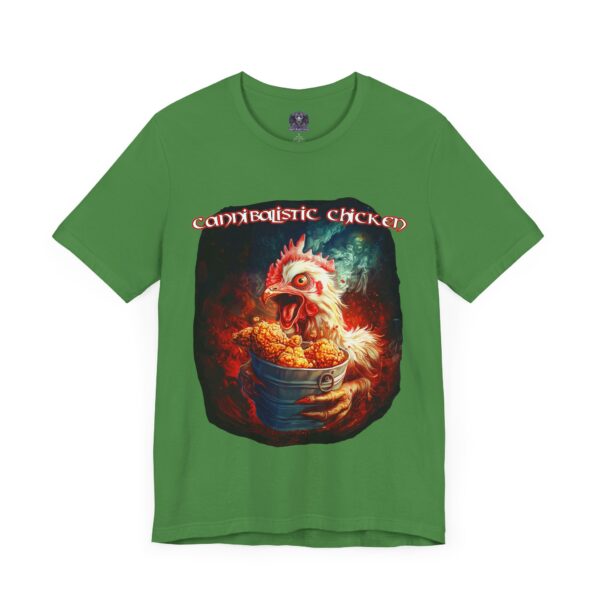 Cannibalistic Chicken Band Tee Alt Logo Font - Image 47