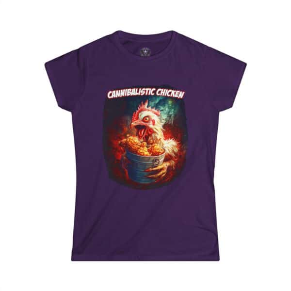 Cannibalistic Chicken (Band) Women's Softstyle Tee - Image 13