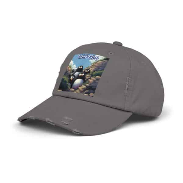 Tariffied Logo Distressed Cap - Tariff Fear Is Real - Image 37