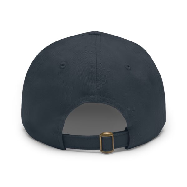 Cannibalistic Chicken Band Artistic Round Leather Patch Dad Hat - Stylish Casual Cap - Image 83