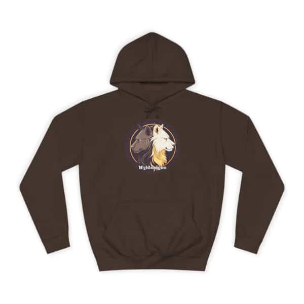 Undead Lion WD-D015 By Wyldesigns Unisex College Hoodie - Image 9