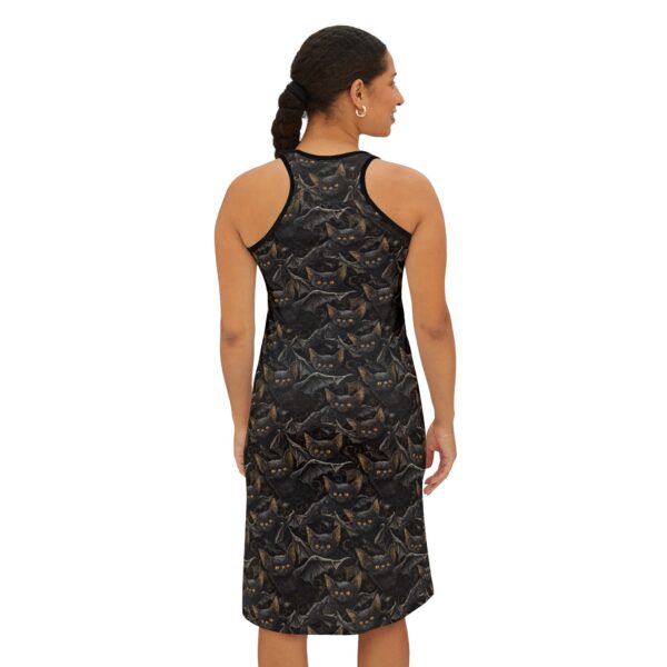 Baby Dragon & Mushrooms Pattern Women's Racerback Dress (AOP) - Image 4