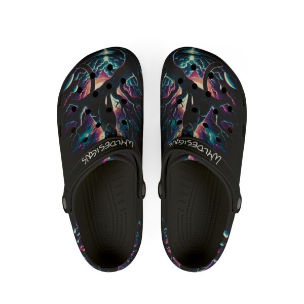 Cosmic Black Panther WD-D009 By Wyldesigns Design - Clog Shoes - Image 2