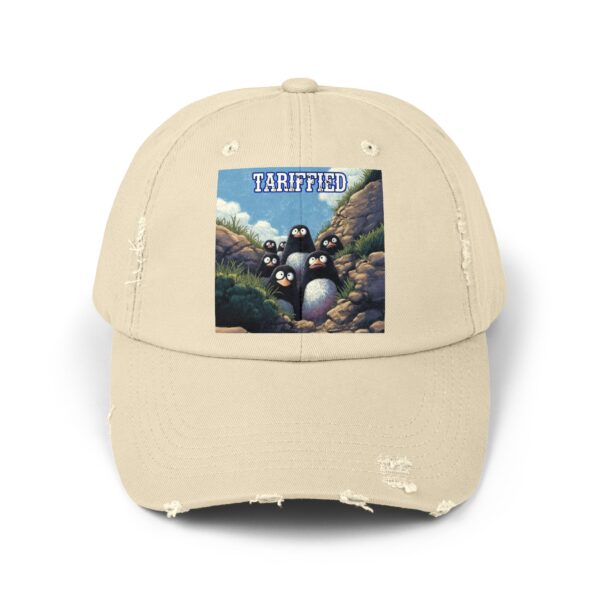 Tariffied Logo Distressed Cap - Tariff Fear Is Real - Image 22