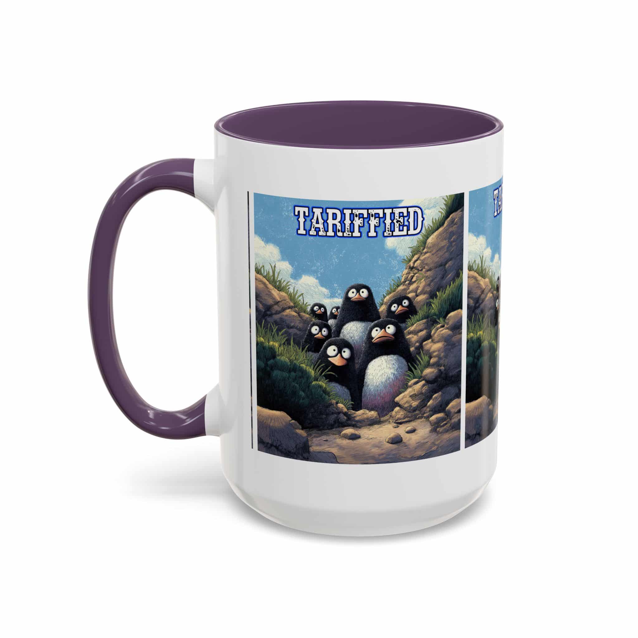 Tariffied Accent Coffee Mug (11, 15oz) - Tariff Fear Is Real - Image 59
