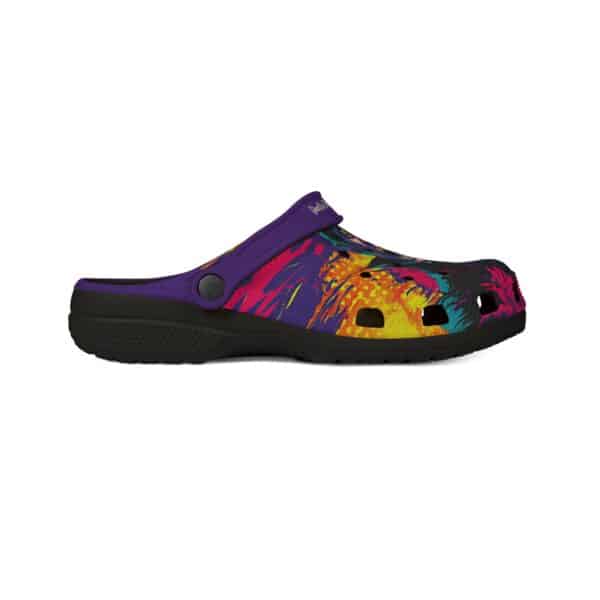 Dracula Pop 60's Art Style Clog Style Shoes - Image 7