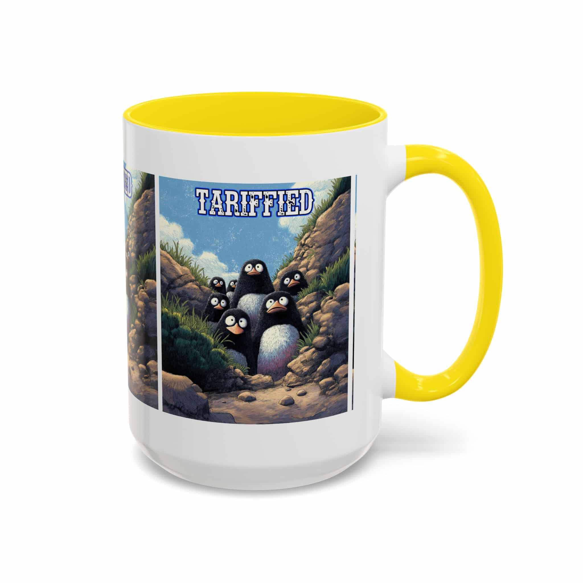 Tariffied Accent Coffee Mug (11, 15oz) - Tariff Fear Is Real - Image 62