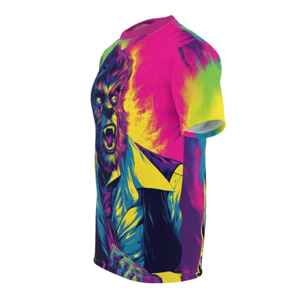 The Wolfman II Pop 60's Art Style Tee Unisex (AOP) - Image 23