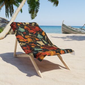 Epic Dragon Pattern Copy of Beach Towel