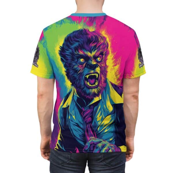 The Wolfman II Pop 60's Art Style Tee Unisex (AOP) - Image 12