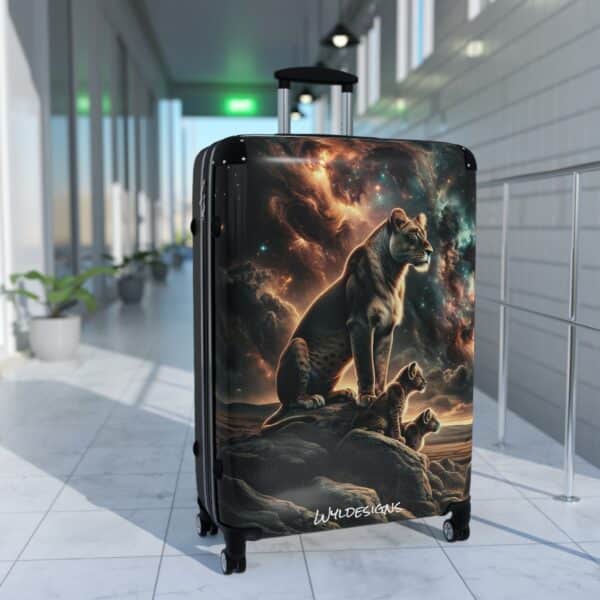 Lioness & Cubs WD-D010 By Wyldesigns Suitcase (3 Sizes) - Image 11