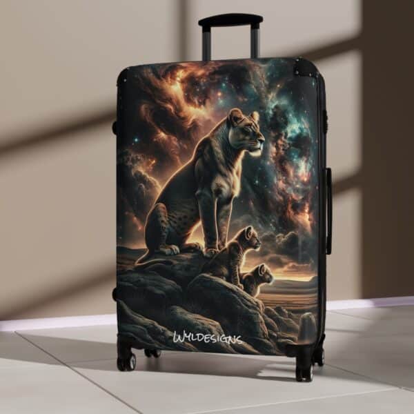Lioness & Cubs WD-D010 By Wyldesigns Suitcase (3 Sizes) - Image 12