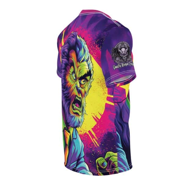 The Wolfman Pop 60's Art Style Tee Unisex (AOP) - Image 24