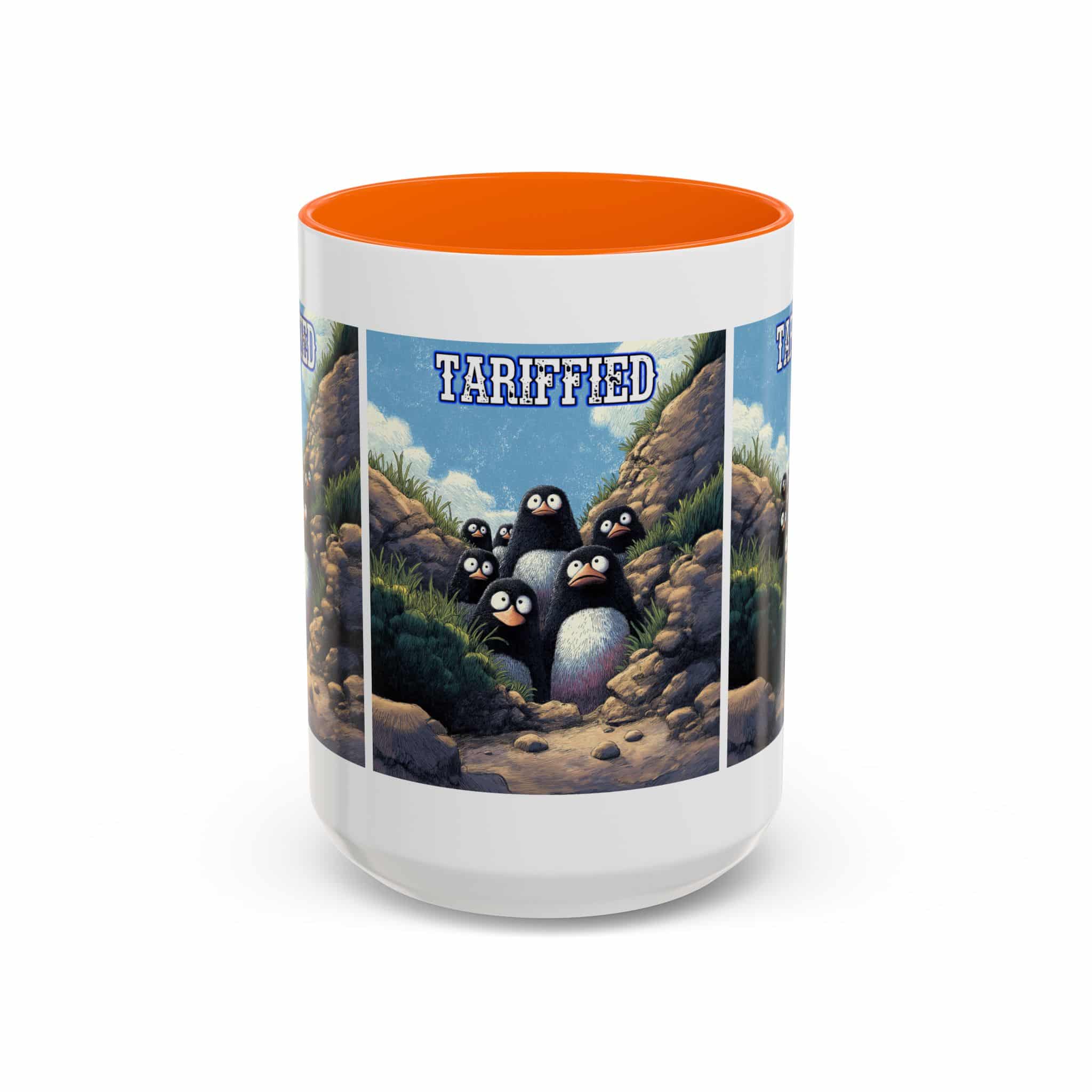 Tariffied Accent Coffee Mug (11, 15oz) - Tariff Fear Is Real - Image 53