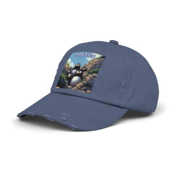 Tariffied Logo Distressed Cap - Tariff Fear Is Real - Image 2